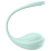 Satisfyer Smooth Petal - hordható app-vezérelt vibrotojás (zöld)