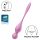 Satisfyer Love Birds 1 - App-vezérelt vibrációs gésagolyó (pink)