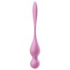 Satisfyer Love Birds 1 - App-vezérelt vibrációs gésagolyó (pink)