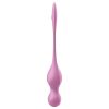 Satisfyer Love Birds 1 - App-vezérelt vibrációs gésagolyó (pink)
