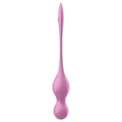 Satisfyer Love Birds 1 - App-vezérelt vibrációs gésagolyó (pink)