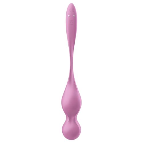 Satisfyer Love Birds 1 - App-vezérelt vibrációs gésagolyó (pink)
