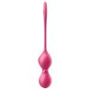 Satisfyer Love Birds 2 - App-vezérelt vibrációs gésagolyó (pink)