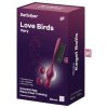 Satisfyer Love Birds Vary - app-vezérelt vibrációs gésagolyó (piros)