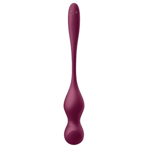 Satisfyer Love Birds Vary - okos, variálható gésagolyó (piros)