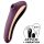 Satisfyer Dual Kiss - 2in1, hüvelyi és csikló vibrátor, csiklóizgató (lila)