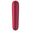 Satisfyer Dual Love - app-vezérelt csiklóvibrátor, csiklóizgató (piros)