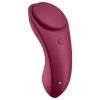 Satisfyer Sexy Secret - hordható App-vezérelt bugyi vibrátor (piros)