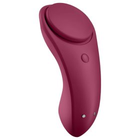   Satisfyer Sexy Secret - hordható App-vezérelt bugyi vibrátor (piros)