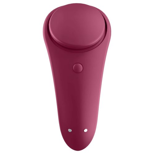 Satisfyer Sexy Secret - hordható App-vezérelt bugyi vibrátor (piros)
