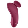 Satisfyer Sexy Secret - hordható App-vezérelt bugyi vibrátor (piros)