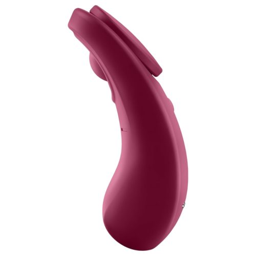 Satisfyer Sexy Secret - hordható App-vezérelt bugyi vibrátor (piros)