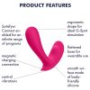 Satisfyer Top Secret - App-vezérelt vibrátor (pink)