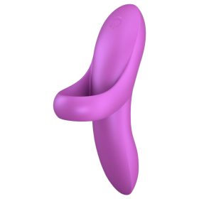   Satisfyer Bold Lover - akkus vízálló ujjvibrátor nőknek és (pink)