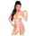 Penthouse Midnight Mirage - szatén köntös és tanga, szexi ruha (pink)