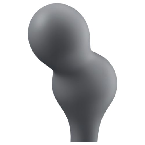 Satisfyer Deep Diver - app-vezérelt anál vibrátor (szürke)
