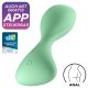 Satisfyer Trendsetter - app-vezérelt anál vibrátor (zöld)