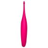 Satisfyer Twirling Fun - akkus, vízálló csikló vibrátor (pink)