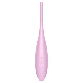   Satisfyer Twirling Joy - okos vízálló csikló vibrátor (pink)
