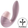 Satisfyer Supernova - akkus, léghullámos 2in1 vibrátor (pink)