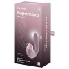 Satisfyer Supernova - akkus, léghullámos 2in1 vibrátor (pink)