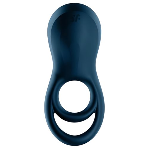 Satisfyer Epic Duo - app-vezérelt, vibrációs péniszgyűrű (fekete)