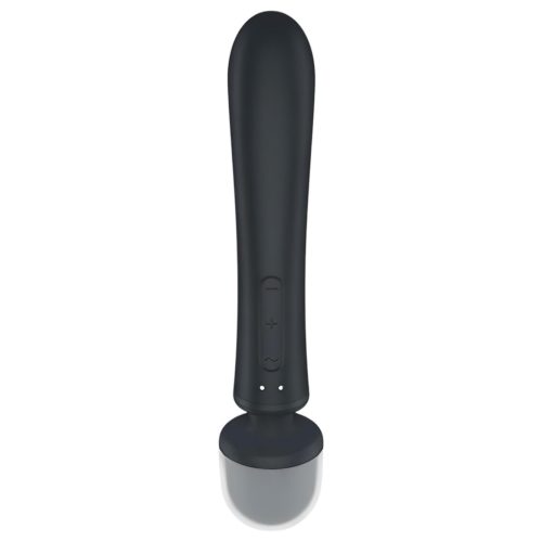 Satisfyer Triple Lover - G-pont és masszírozó vibrátor (ezüst)