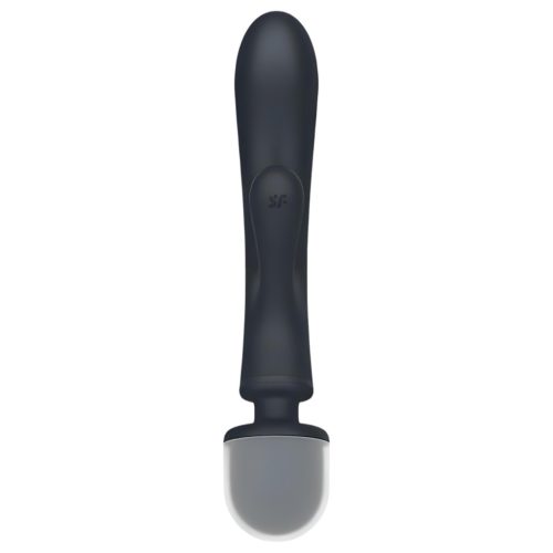 Satisfyer Triple Lover - G-pont és masszírozó vibrátor (ezüst)
