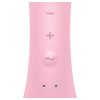 Satisfyer Triple Oh - akkus, csiklókaros vibrátor (pink)
