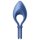 Satisfyer Bullseye - App-vezérelt vibrációs péniszgyűrű (kék)