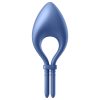 Satisfyer Bullseye - App-vezérelt vibrációs péniszgyűrű (kék)