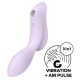 Satisfyer Curvy Trinity 2 - léghullámos 2in1 vibrátor (lila)