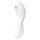 Satisfyer Curvy Trinity 5+ - okos 2in1 vibrátor (fehér)