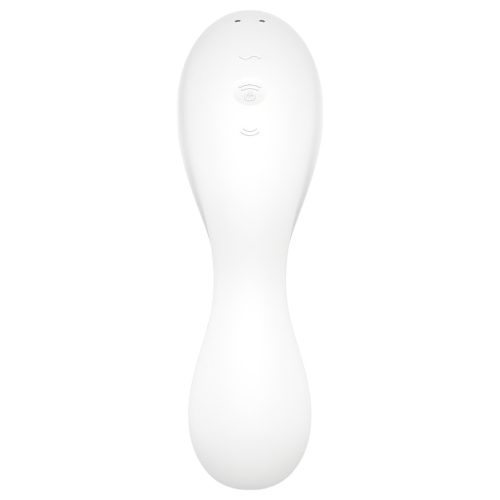 Satisfyer Curvy Trinity 5+ - okos 2in1 vibrátor (fehér)