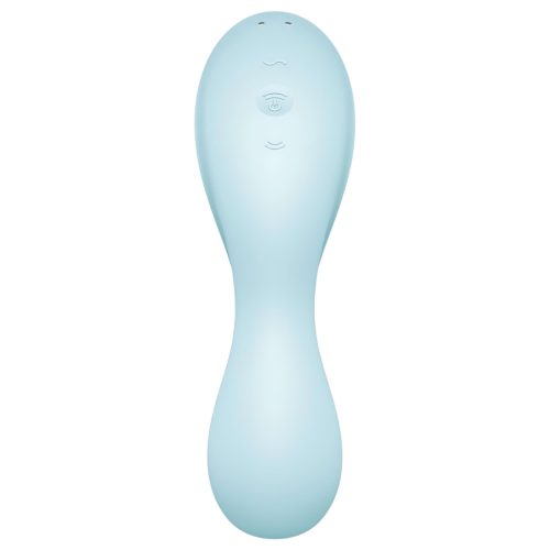 Satisfyer Curvy Trinity 5+ - okos 2in1 vibrátor (kék)