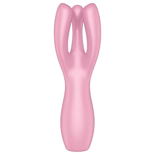 Satisfyer Threesome 3 - akkus csikló vibrátor (pink)