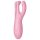 Satisfyer Threesome 4 - okos csikló vibrátor (pink)