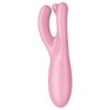 Satisfyer Threesome 4 - okos csikló vibrátor (pink)
