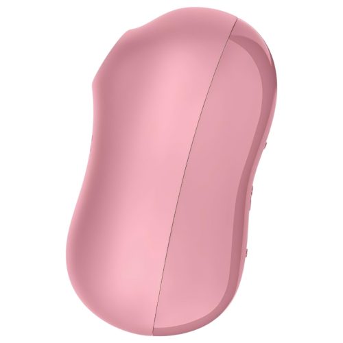 Satisfyer Cotton Candy - léghullámos csikló vibrátor (korall)