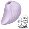 Satisfyer Pearl Diver - léghullámos csikló vibrátor (viola)