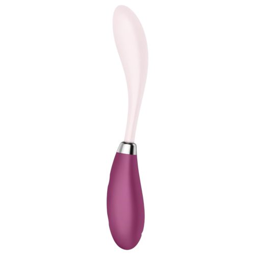 Satisfyer G-Spot Flex 3 - akkus G-pont vibrátor (pink-vörös)