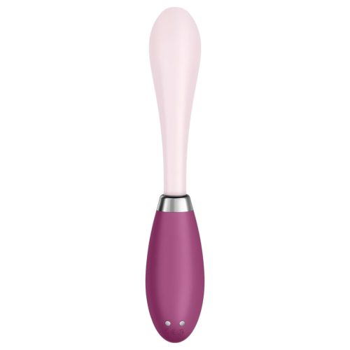 Satisfyer G-Spot Flex 3 - akkus G-pont vibrátor (pink-vörös)