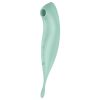 Satisfyer Twirling Pro - okos 2in1 csikló vibrátor (menta)