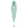 Satisfyer Twirling Pro - okos 2in1 csikló vibrátor (menta)