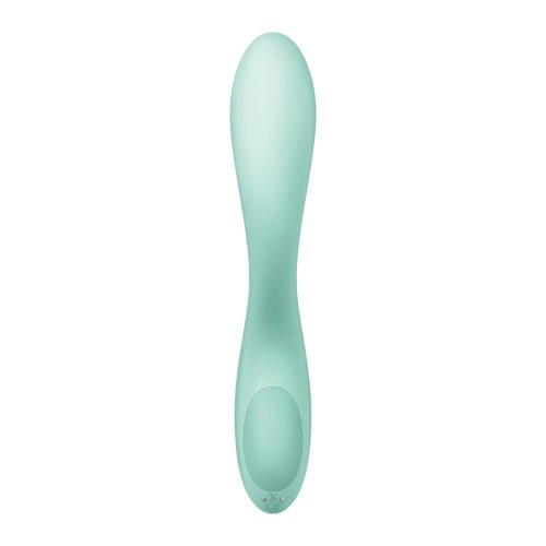 Satisfyer Rrrolling - mozgó golyós G-pont vibrátor (menta)