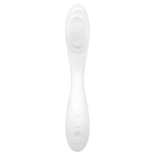 Satisfyer Rrrolling - mozgó golyós G-pont vibrátor (fehér)