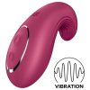 Satisfyer Dipping Delight - akkus csikló vibrátor, csiklóizgató (piros)