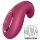 Satisfyer Dipping Delight - akkus csikló vibrátor, csiklóizgató (piros)