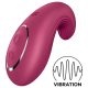 Satisfyer Dipping Delight - akkus csikló vibrátor, csiklóizgató (piros)