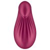 Satisfyer Dipping Delight - akkus csikló vibrátor, csiklóizgató (piros)